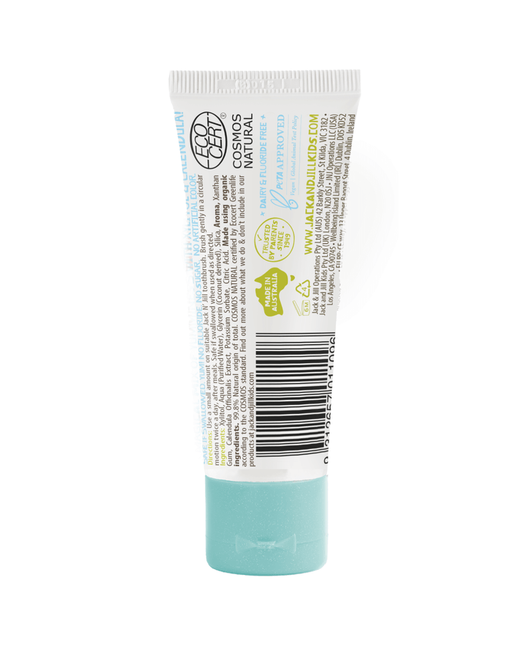 Jack N' Jill Natural Certified Kids Toothpaste Milkshake 50g