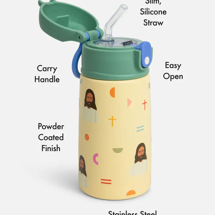 13.5oz Jesus Water Bottle