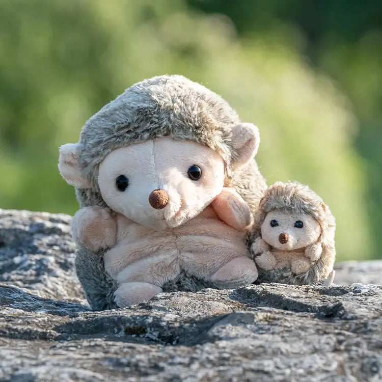 Hubert Sitting - Plush Hedgehog
