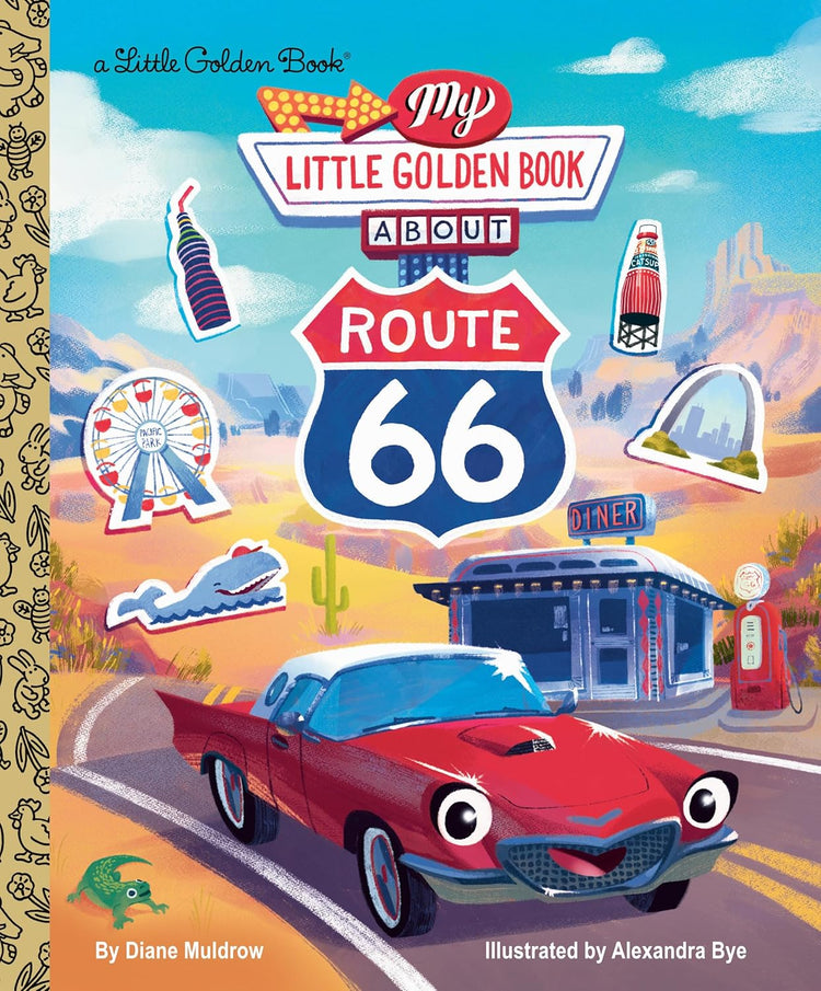 Little Golden Book About Route 66