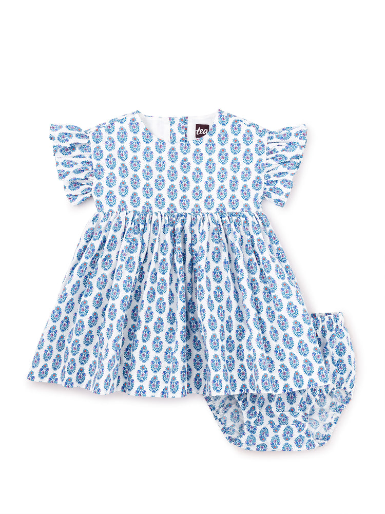 Ruffle Sleeve Baby Dress