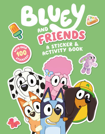 Bluey and Friends: A Sticker and Activity Book