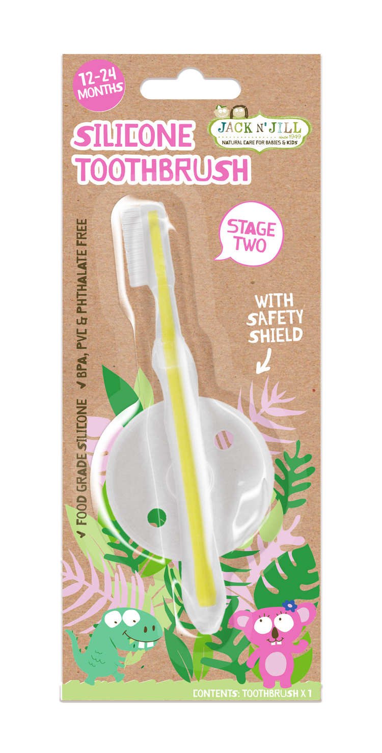 Jack N' Jill Stage 2 Silicone Toothbrush