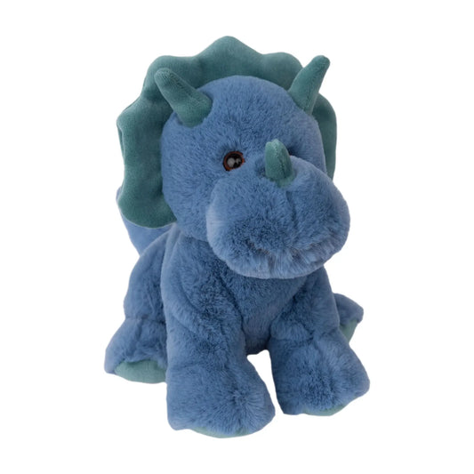 Tricey- Plush Blue Dinosaur