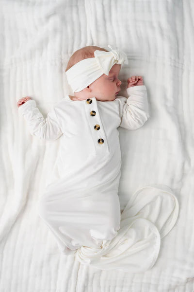 Finley Knotted Gown NB-3M