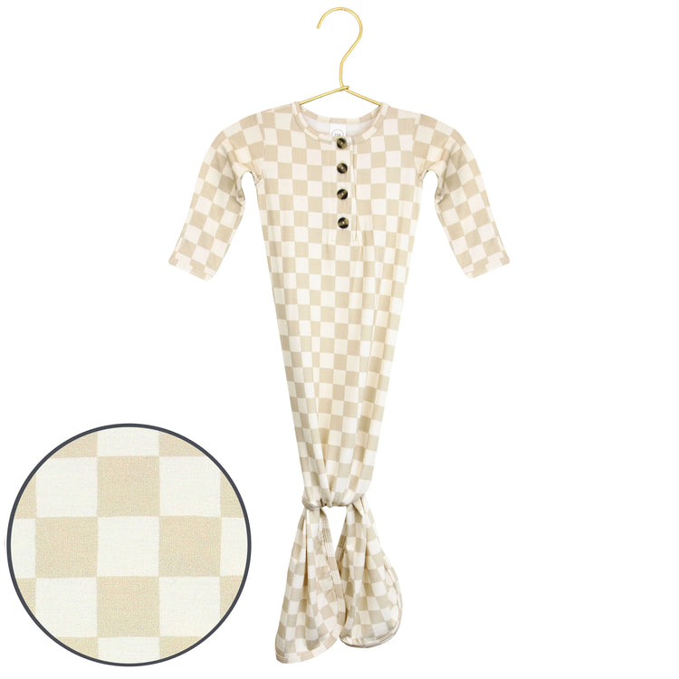 Austin Knotted Gown NB-3M