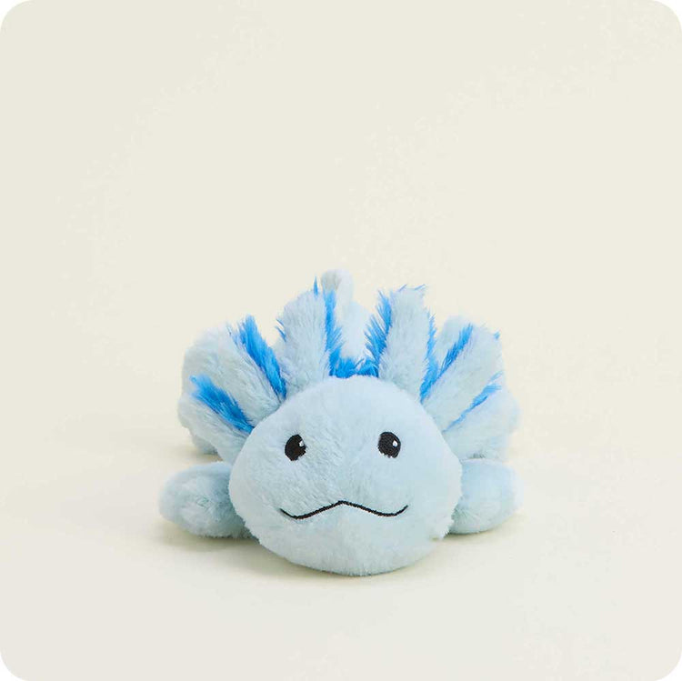 Blue Axolotl Warmies Jr.