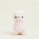 Pink Llama Warmies Jr.