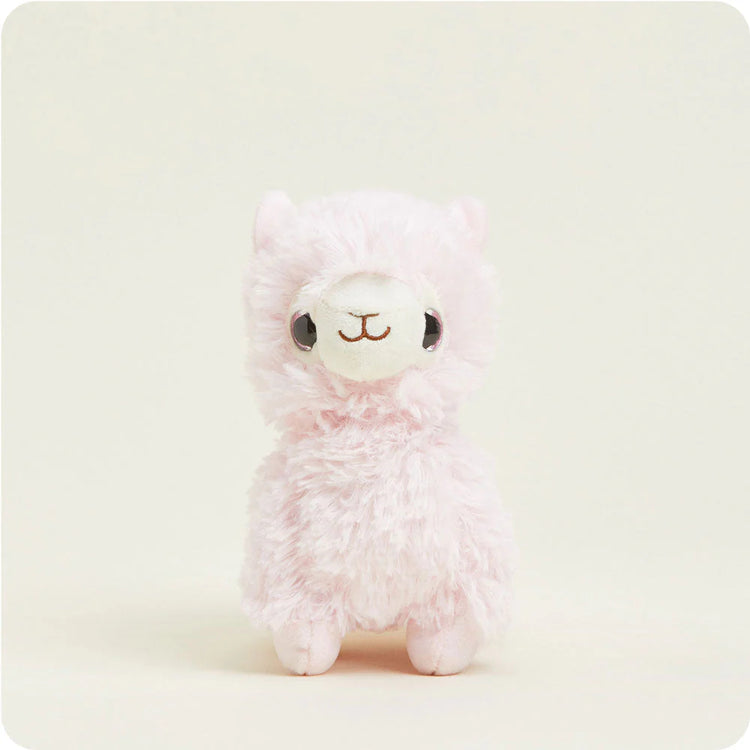 Pink Llama Warmies Jr.