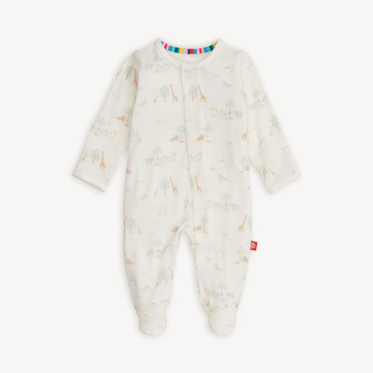 White Serene Modal Magnetic Footie