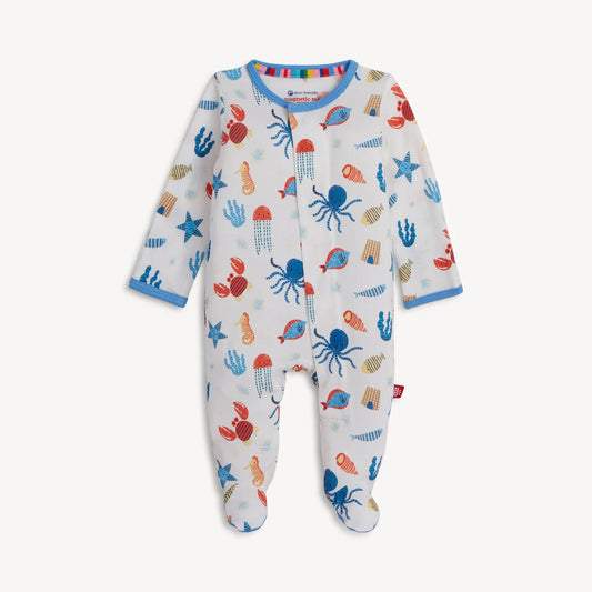 Deep Chic Blue Modal Magnetic Footie