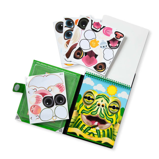 Make-A-Face Reusable Stickers