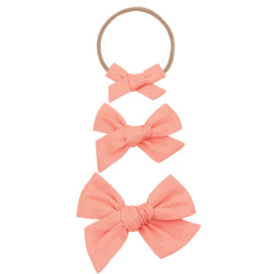 Classic Bow - Mango Headband