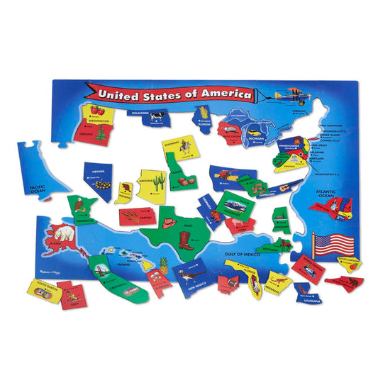 USA Map Floor Puzzle