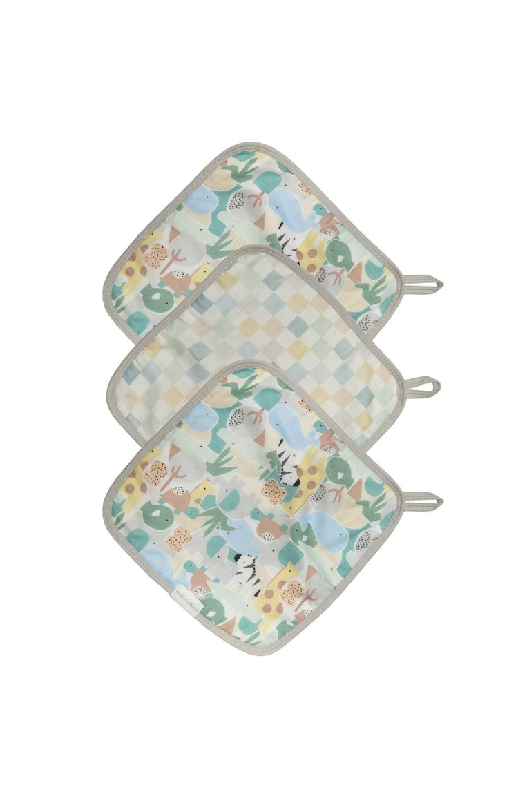 Muslin Washcloth Set - 3 Pack