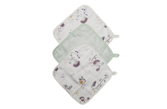 Muslin Washcloth Set - 3 Pack