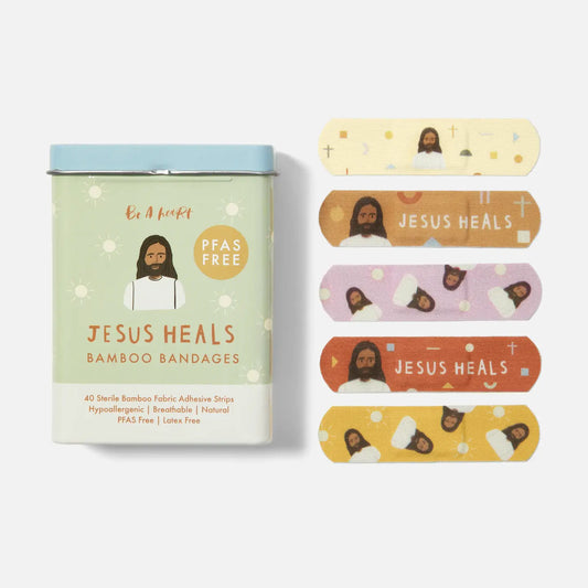 Jesus Heals Bandages – Bamboo & Pfas Free