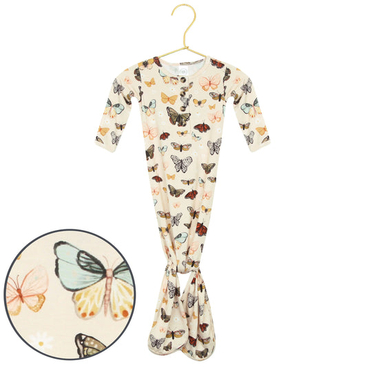 Amelia Knotted Gown NB-3M