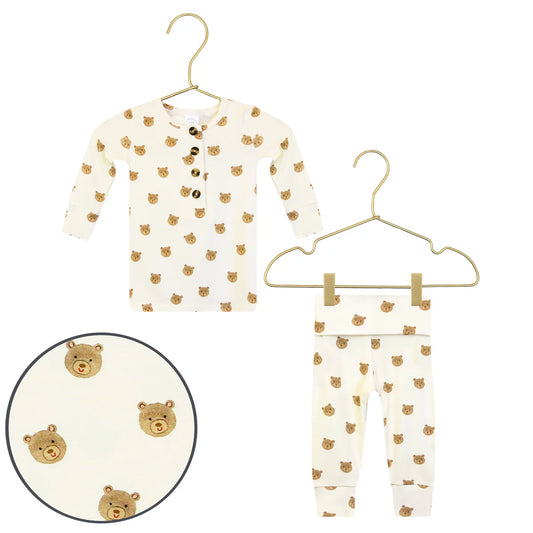 Teddy Top and Bottoms