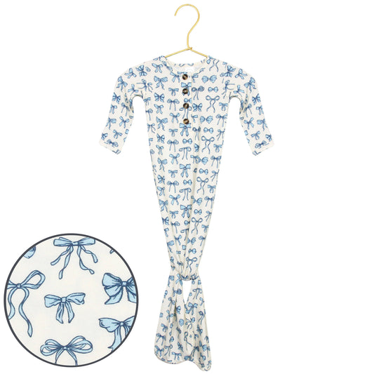 Stella Knotted Gown NB-3M