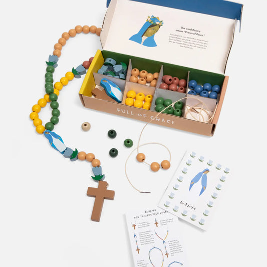 Mary's Prayer Rosary DIY Kit