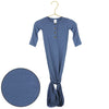 Harrison Ribbed Knotted Gown NB-3M