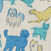 Blue It's A Paw-ty Magnetic Footie