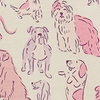 Pink It's A Paw-ty Magnetic Footie