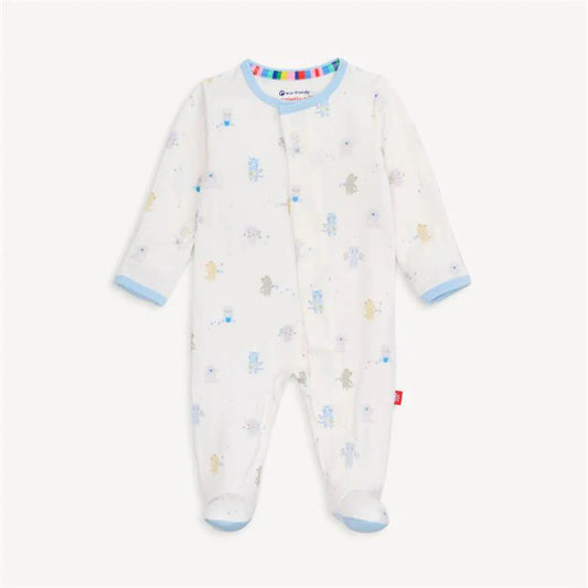 Blue Baby Beats Modal Magnetic Footie