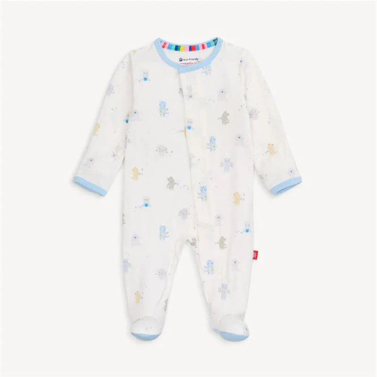 Blue Baby Beats Modal Magnetic Footie