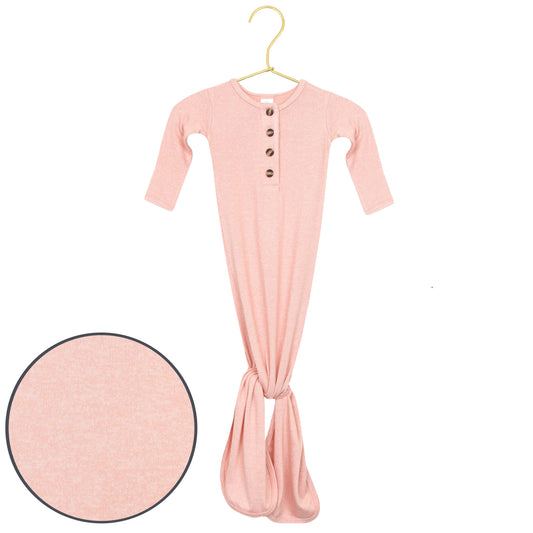 Piper Plush Knotted Gown NB-3M