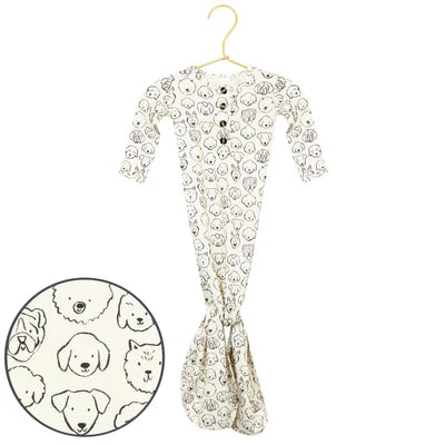 Dane Knotted Gown NB-3M