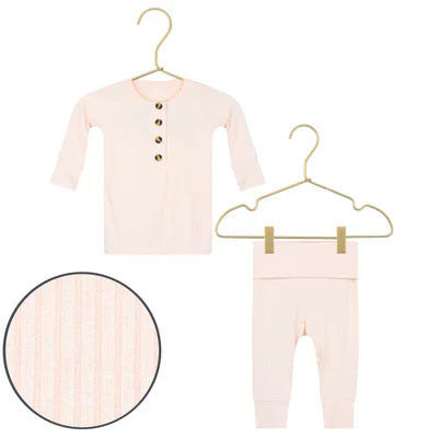 Rosie Ribbed Top and Bottoms