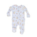Angel Dear 2-Way Ruffle Back Zipper Footie