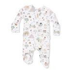 Angel Dear 2-Way Ruffle Back Zipper Footie