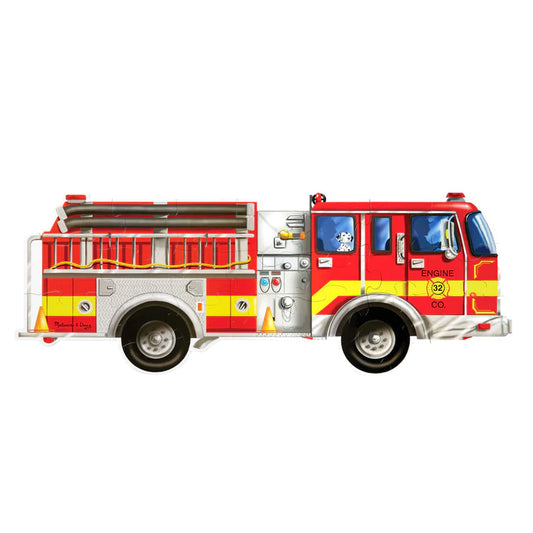 Giant Fire Truck Floor Puzzle