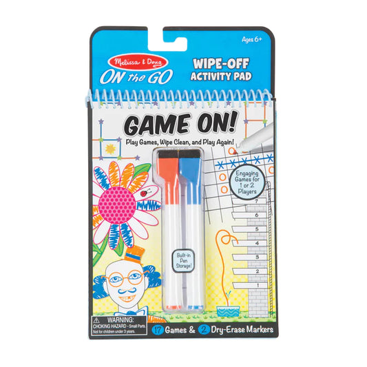 On the Go Wipe- Off Activity Pad