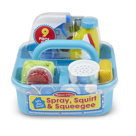 Spray, Squirt and Squeegee Play Set