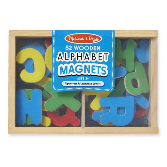 Wooden Letter Alphabet Magnets